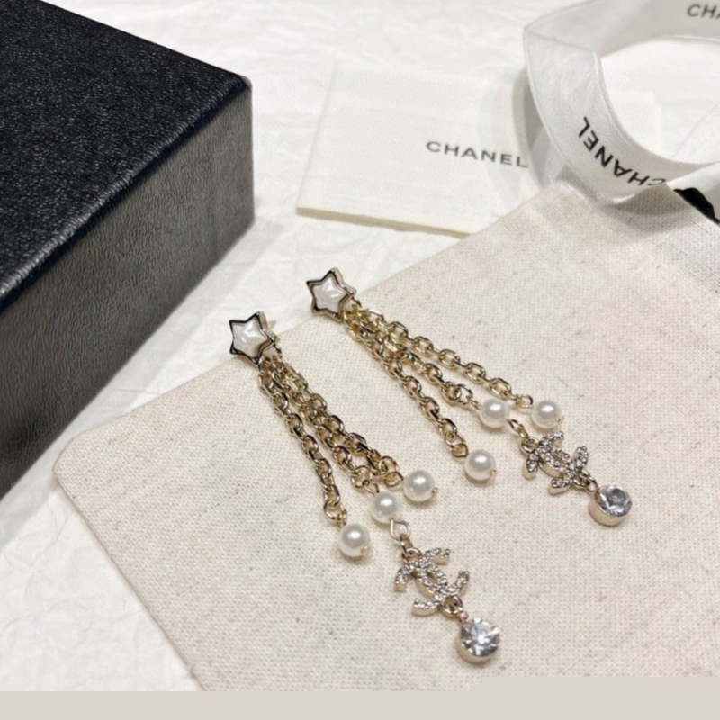 Ch*el earrings